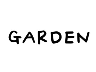 かわいいGARDENの手書きフォント／手描きイラスト
