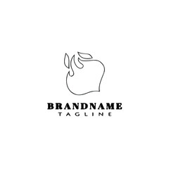 fire logo design template icon vector illustration