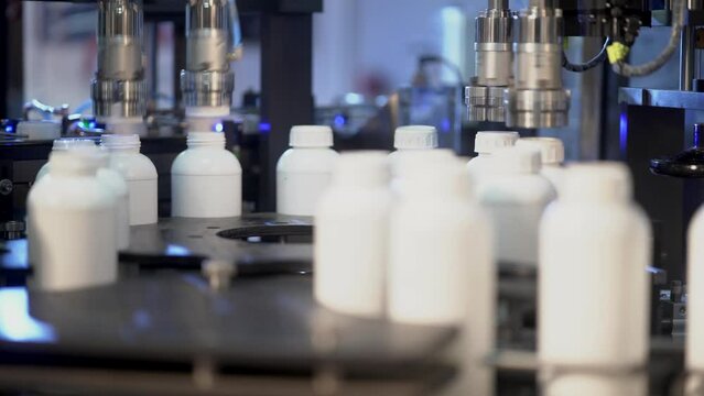 bottle filling machine automation technology robotic Pakaging
