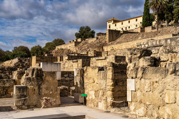 Palace of Medina Azahara near Cordoba in Andalusia, Spain