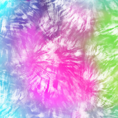 Tye Dye colorful  background. Watercolor paint background.