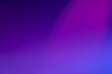 Ultraviolet background. Defocused neon light. UV led rays. Blur pink purple blue color gradient...