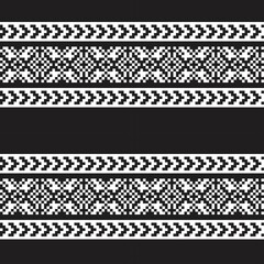 Christmas Fair Isle Seamless Pattern Design