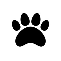 Animal Paw Icon Vector Design Template Illustration Sign And Symbol