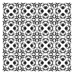 black and white seamless pattern vector design modern style and also use for printing on fabric 
