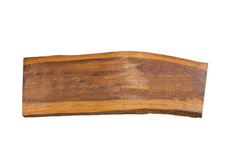 large wooden sign on a white background