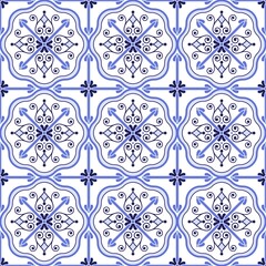 Tile pattern vector seamless