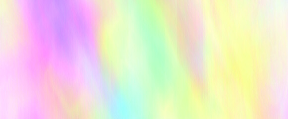 Obraz premium Very beautiful rainbow texture. Holographic Foil. Wonderful magic background. Fantasy colorful card. Iridescent art. Trendy punchy pastel