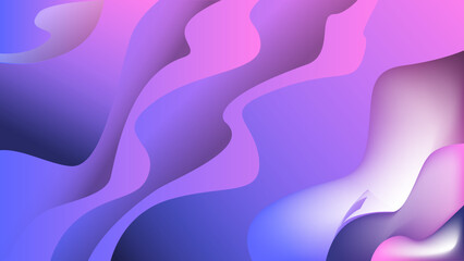 abstract purple background with waves