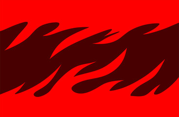 Simple background with flame pattern and some copy space area