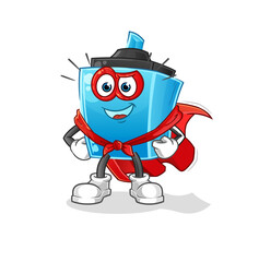 marker pen heroes vector. cartoon character