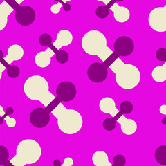 abstract geometric seamless pattern in bright colors