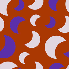 abstract geometric seamless pattern in bright colors