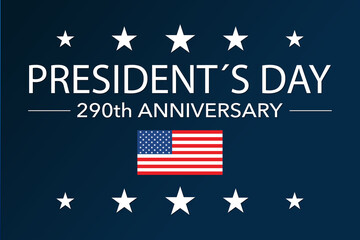 Fototapeta premium Presidents Day USA