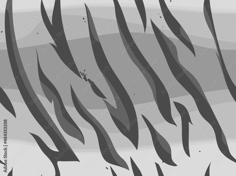 Aufkleber seamless pattern tiger skin. endless texture from vertical stripes. print on fabric and textiles. ve
