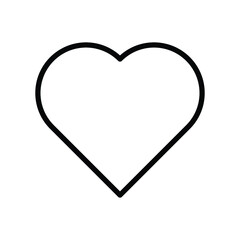 Heart Vector icon which is suitable for commercial work and easily modify or edit it

