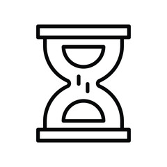 hourglass Vector icon which is suitable for commercial work and easily modify or edit it

