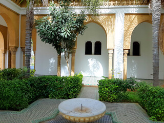 Mohammed VI public mosque in Meknes City, Morocco 