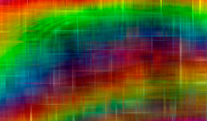 Abstract blurred multi clored, green and red tone lights background