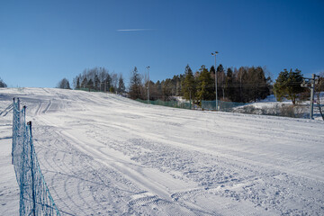 Stok narciarski w Beskidzie Niskim © Piotr Gaborek 