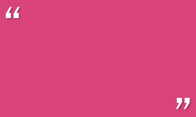 pink background with double quotes