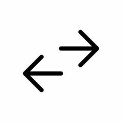 swap arrow icon vector