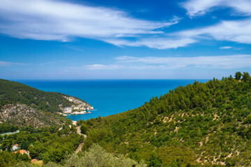 Coast of Pugnochiuso, Gargano, Apulia, Italy