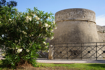 Fototapeta na wymiar Castle of Manfredonia, Apulia, italy