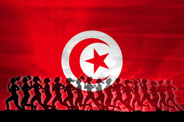 Tunisia women struggle for rights, concept of women, independencewomen strength