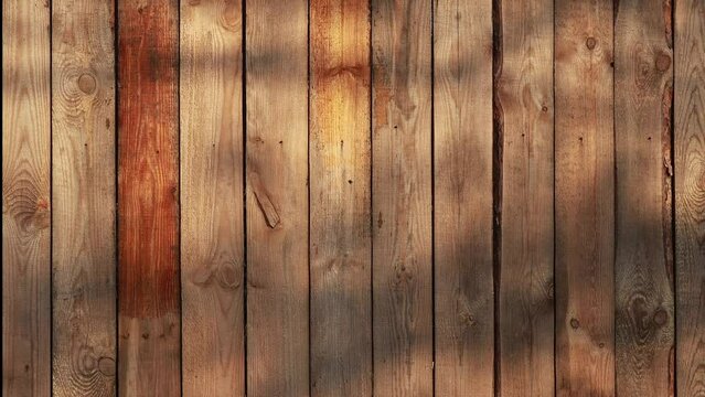 The texture of the boards with a cast shadow