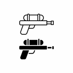water gun icon vector