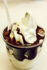 Ice cream dessert