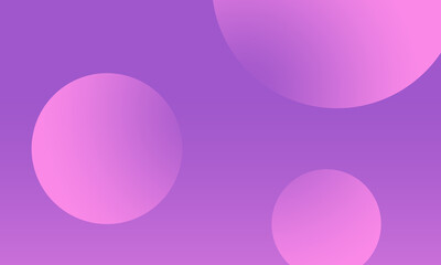 purple gradient background with color gradation circles