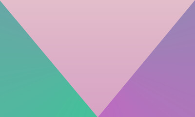 Obraz premium blue, peach and purple gradation triangle stack background