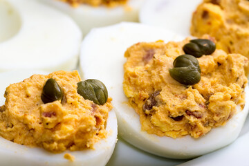 Deviled Eggs with Tuna