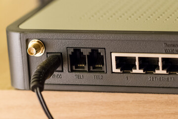 Ports on network hub router