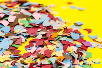 Colorful confetti