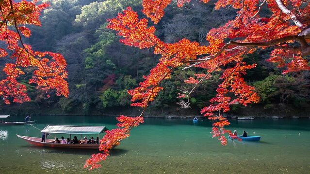 秋の嵐山