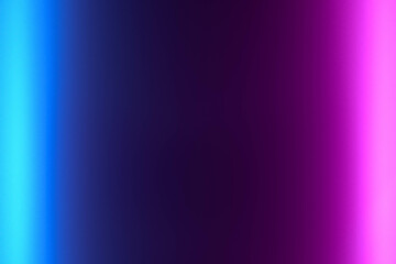Blue-pink bright neon background. Neon background. 3D illustration.