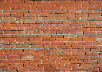 industrial red brick wall background