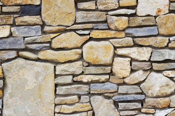 Pattern of stone wall background  Texture