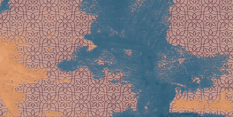 Multicolor digital wall tiles design for interior abstract home decor used ceramic digital wall tile background texture.