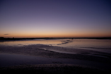 Obraz premium The Blackwater Estuary at Maldon, Essex at Sunrise