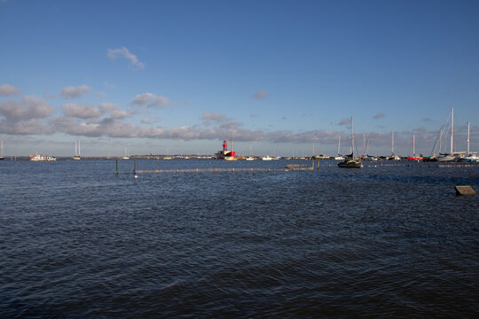 High tide at Tollesbury in Essex