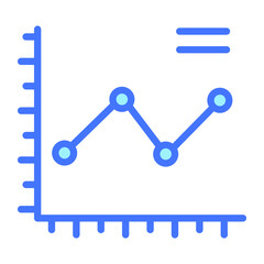 graph Icon. User interface Vector Illustration, As a Simple Vector Sign and Trendy Symbol in Line Art Style, for Design and Websites, or Mobile Apps,