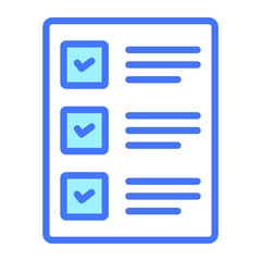 Checklist Icon. User interface Vector Illustration, As a Simple Vector Sign and Trendy Symbol in Line Art Style, for Design and Websites, or Mobile Apps,