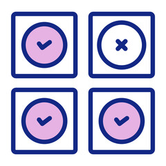 choose Icon. User interface Vector Illustration, As a Simple Vector Sign and Trendy Symbol in Line Art Style, for Design and Websites, or Mobile Apps,