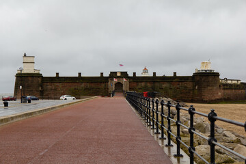 Obraz premium Fort Perch Rock, New Brighton, The Wirral, England
