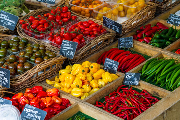 Vegetables on market