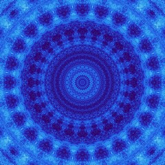 Obraz premium Abstract fractal pattern. Abstract symmetric pattern